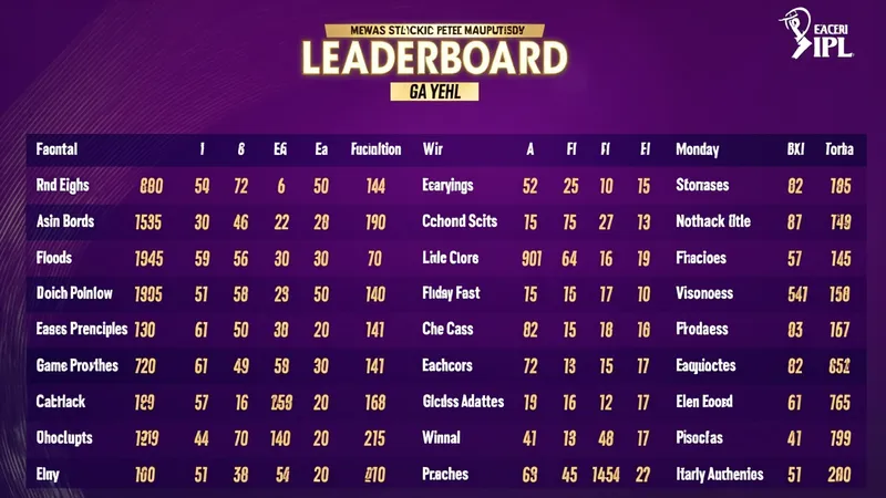 Mega contest leaderboard with massive prize pool